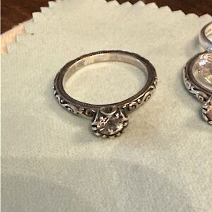 JA white sapphire LAB ring✨